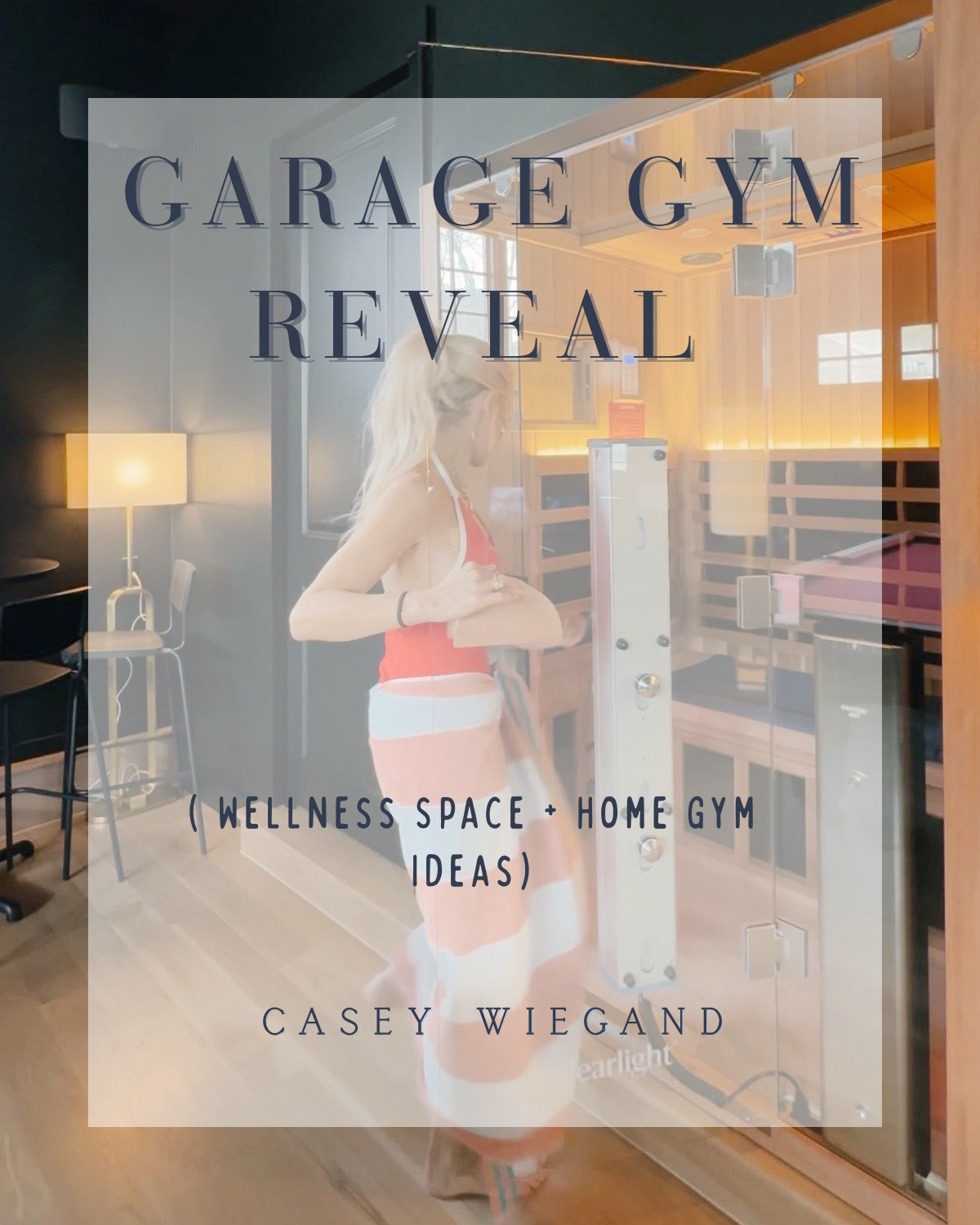 garage gym reveal